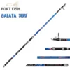 Portfish Galata Carbon 3.60mt 250gr Teleskopik Surf Fishing Rod Tilov Ağacı Spinninq