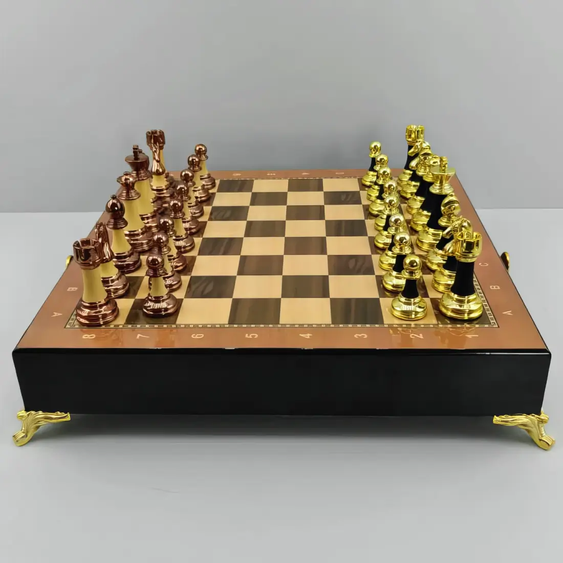 Şahmat Lövhəsi Wooden Luxe 42 Sm - Image 3