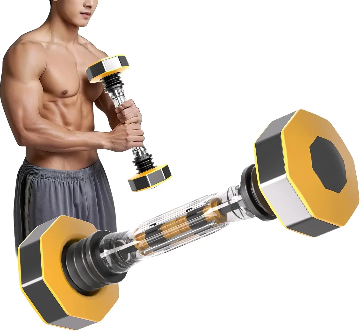 Shake Weight Adjustable Dumbbell Qantel - Image 6
