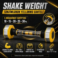 Shake Weight Adjustable Dumbbell Qantel