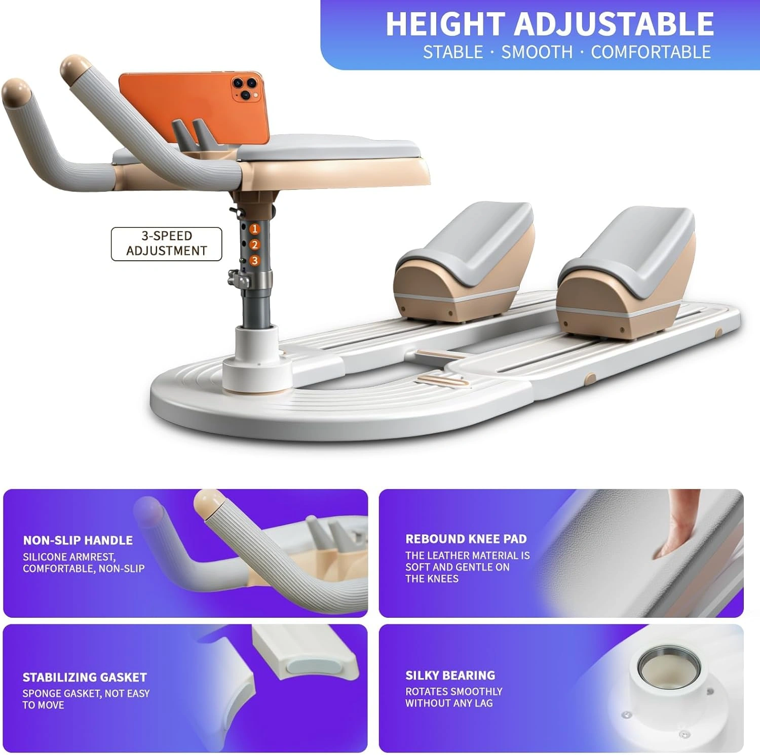 Spine Twist and Stretch Trainer Adjustable Exercise Equipment for Lower Back Pain - Image 4