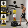 Standing Boxing Sandbag dodge Speed Ball Boxing Punching Bag with Rotating Stick Target Boks Kisəsi 2