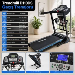 Treadmill D110DS Qaçış Trenajoru (Беговой)