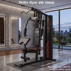 Volks Gym VG-18HG Version 2 Çoxfunksiyalı Trenajor Multi Gym