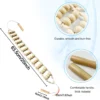 Wood Massage Back Roller Rope,Wood Therapy İpli Taxta Kürək Masaj Rolleri - Image 4
