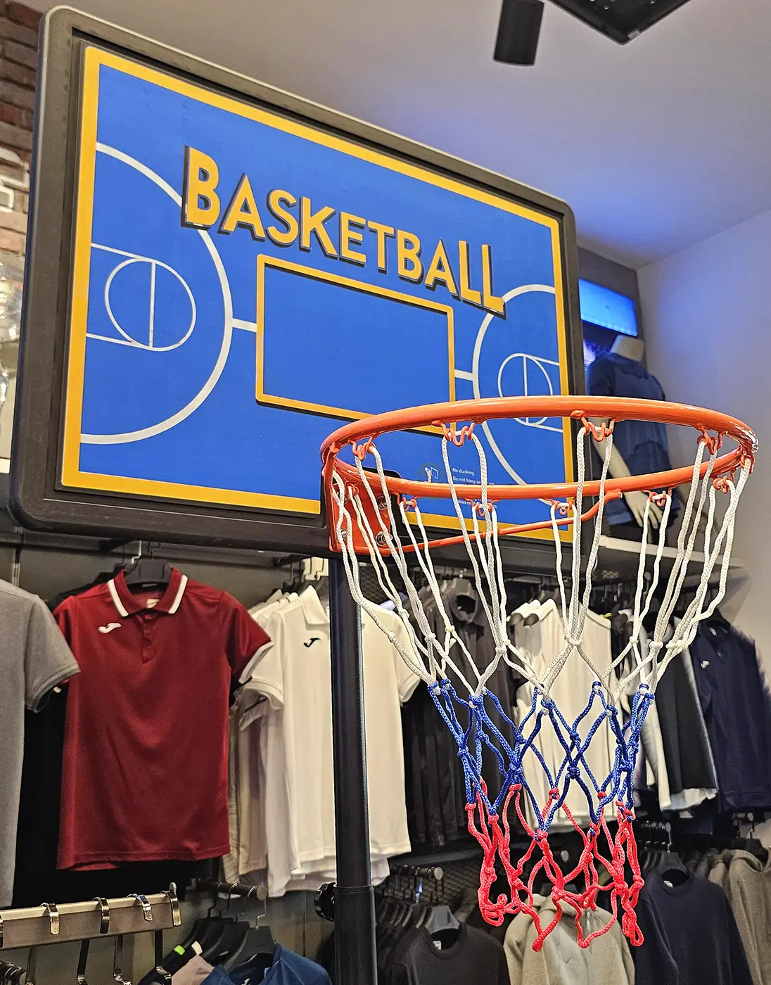 Basketbol Şiti (Dirəyi) Basketball Hoop JLA-X018L - Image 2