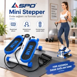Exercise Stepper Mini Stepper with Bants ASPO