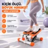 Mini Stepper Orange Ev üçün Pilləkən Effektli Fitness Trenajoru