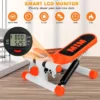 Mini Stepper Orange Ev üçün Pilləkən Effektli Fitness Trenajoru - Image 3