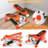 Mini Stepper Orange Ev üçün Pilləkən Effektli Fitness Trenajoru - Image 6