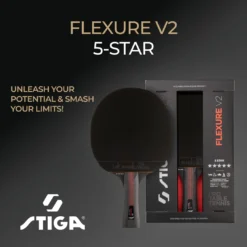 STIGA Flexure v2 5-Star Stolüstü Tennis Raketi