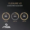 STIGA Flexure v2 5-Star Stolüstü Tennis Raketi - Image 5