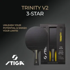 Stiga Trinity v2 3 Star Table Tennis Stolüstü Tennis Raketi
