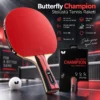 Team Butterfly Champion Table Tennis Stolüstü Tennis Raketi