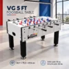 5FT Soccer Table Stolüstü Futbol Masası