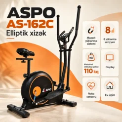 Aspo AS-162 Cross Trainer Elliptik Xizək