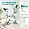 Aspo Studio Spin Bike AS-110Y White