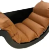 Banana Rocking Chair Simple Solid Wood Recliner Yellənən Kreslo - Image 7