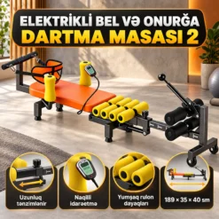 Electric Lumbar Decompression Table Elektrikli Bel və Onurğa Dartma Masası 2