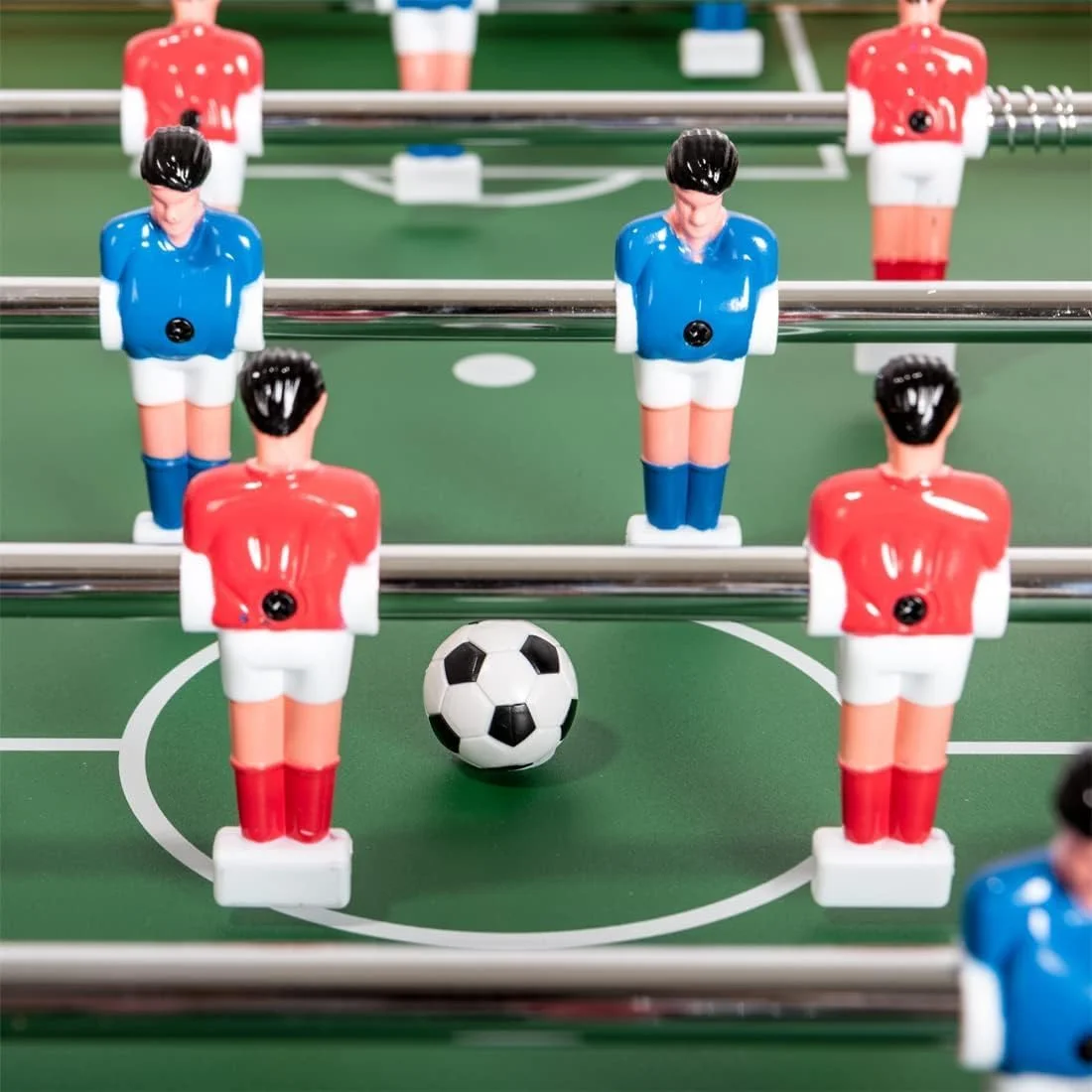HLC 4 FT Qatlanan Stolüstü Futbol Masası Foosball – Ailəvi Əyləncə üçün - Image 3