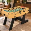 HLC 4 FT Qatlanan Stolüstü Futbol Masası Foosball – Ailəvi Əyləncə üçün - Image 2