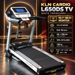 KLN Cardio L650DS TV Qaçış Trenajoru Treadmill (Беговой)
