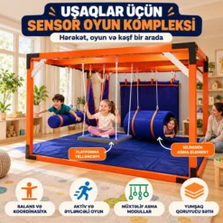 Kids Playground Complex WS-28 Uşaq Oyun Kompleksi