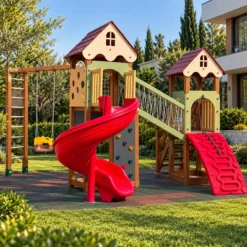 Kids Playground Complex WS-32 Uşaq Oyun Kompleksi