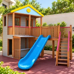 Kids Playground Complex WS-35 Uşaq Oyun Kompleksi